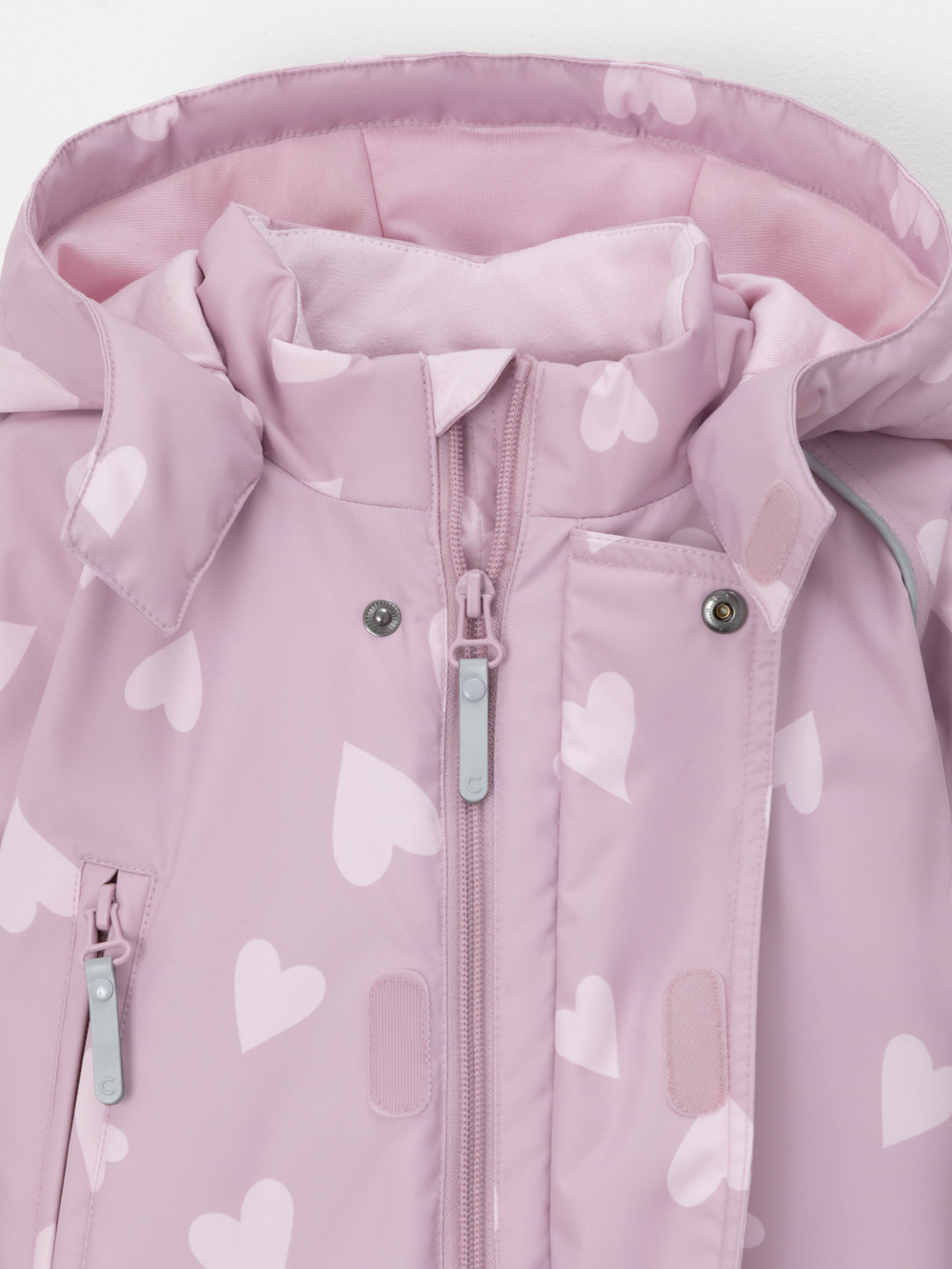 Комбинезоны утепленные для девочки, артикул: ВК 60085/н/69 Ал, цвет: фиолетовый, фото 5