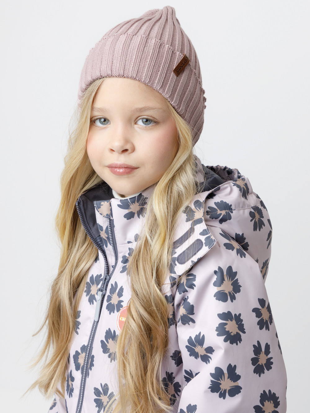 Шапка для девочки, артикул: КВ 20447, цвет: розовый, фото 5
