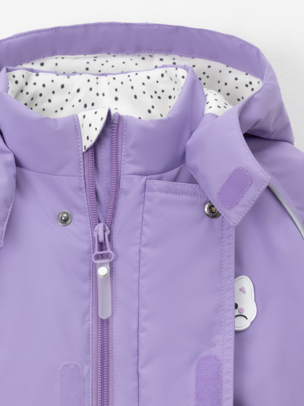 Комбинезоны утепленные для девочки, артикул: ВК 60086/13 Ал, цвет: фиолетовый, фото 6