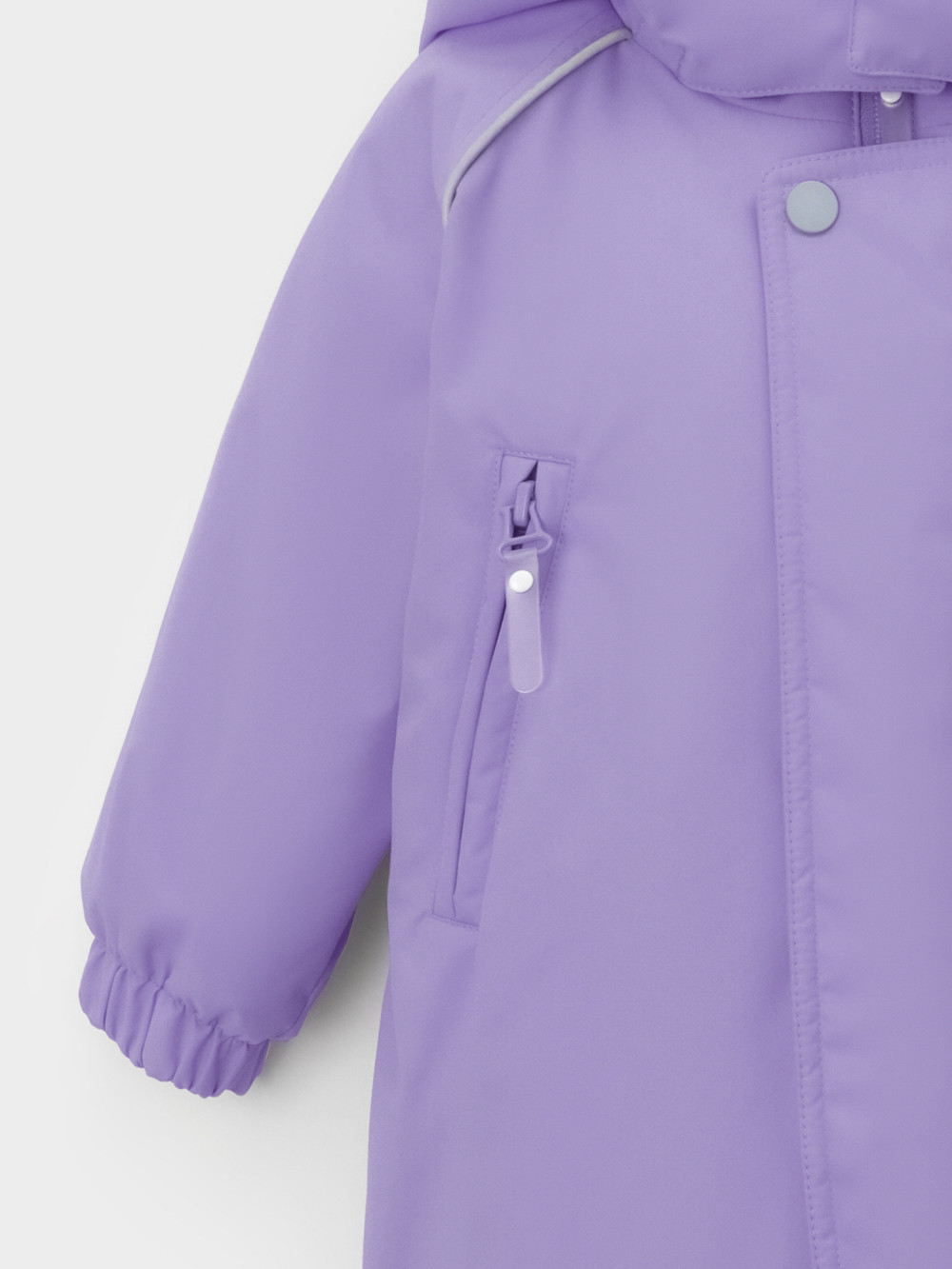 Комбинезоны утепленные для девочки, артикул: ВК 60086/13 Ал, цвет: фиолетовый, фото 7