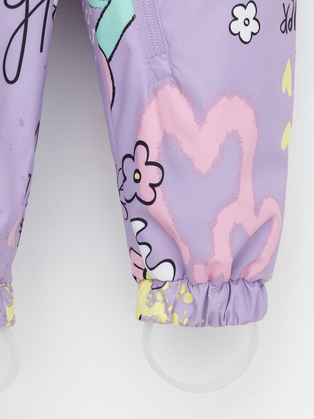 Комбинезоны утепленные для девочки, артикул: ВК 60088/н/16 Ал, цвет: фиолетовый, фото 8