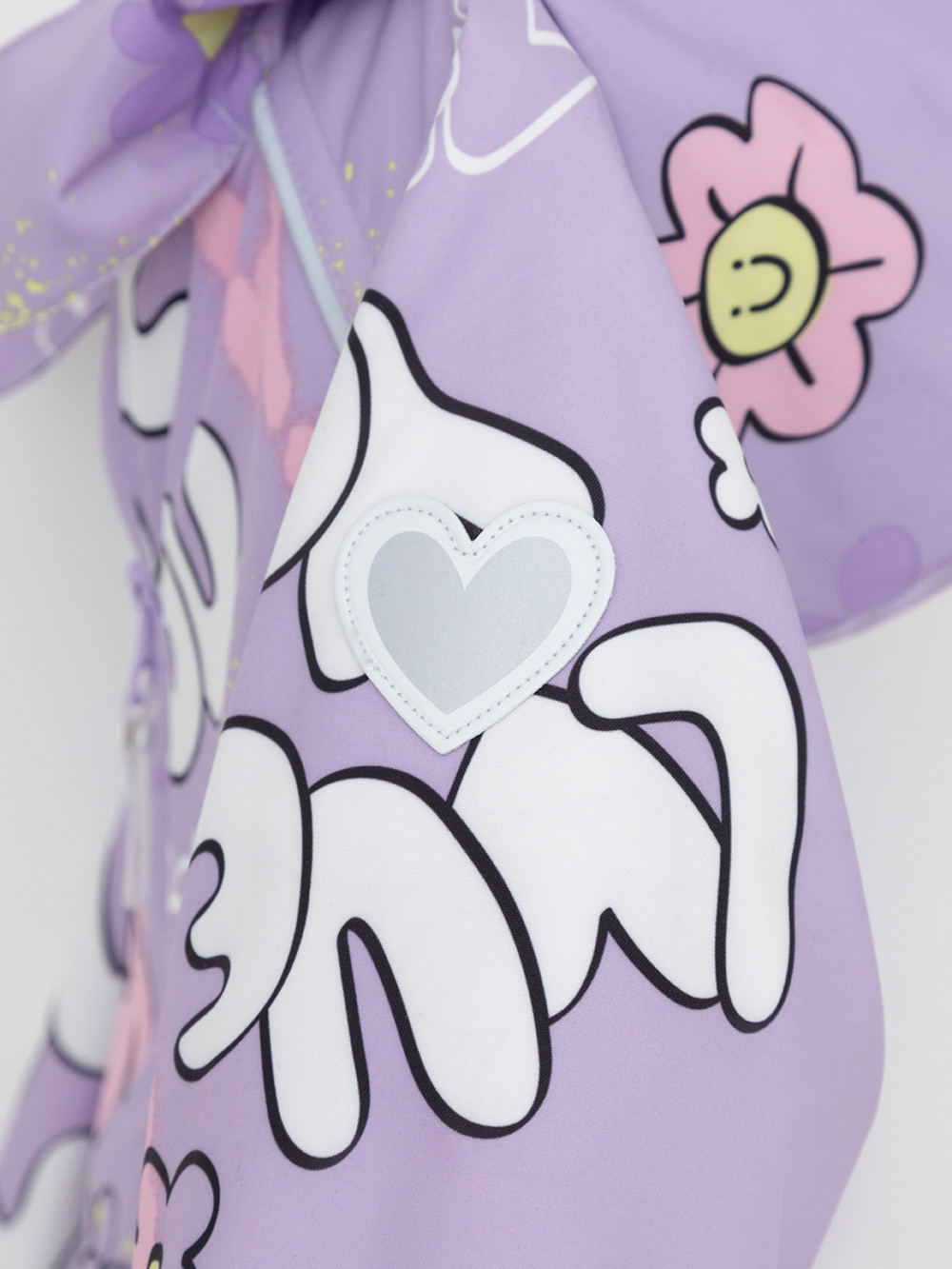 Комбинезоны утепленные для девочки, артикул: ВК 60088/н/16 Ал, цвет: фиолетовый, фото 9