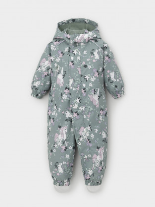 Комбинезоны утепленные для девочки, артикул: ВК 60085/н/72 Ал, цвет: минт - 2 фото