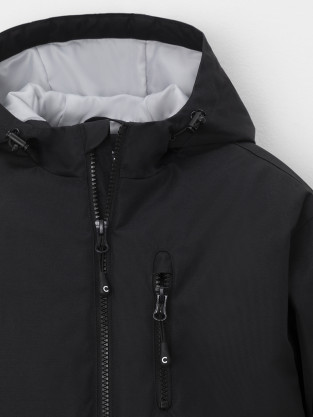 Куртки для мальчика, артикул: ВК 30169/1 ГР (98-128), цвет: черный - 2 фото